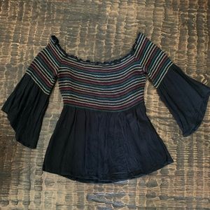 Hollister off the shoulder top. Size XS